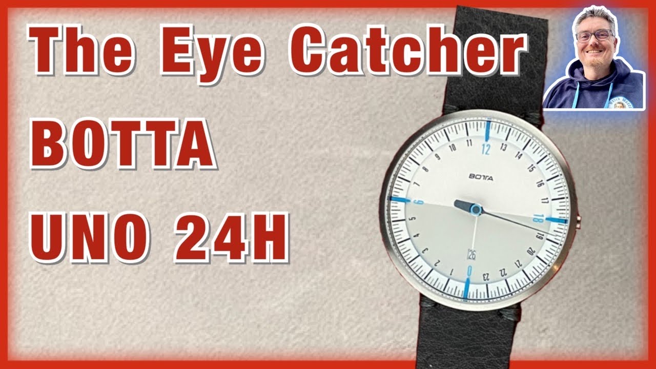 One hand + 24 Hours = Relaxing Watch