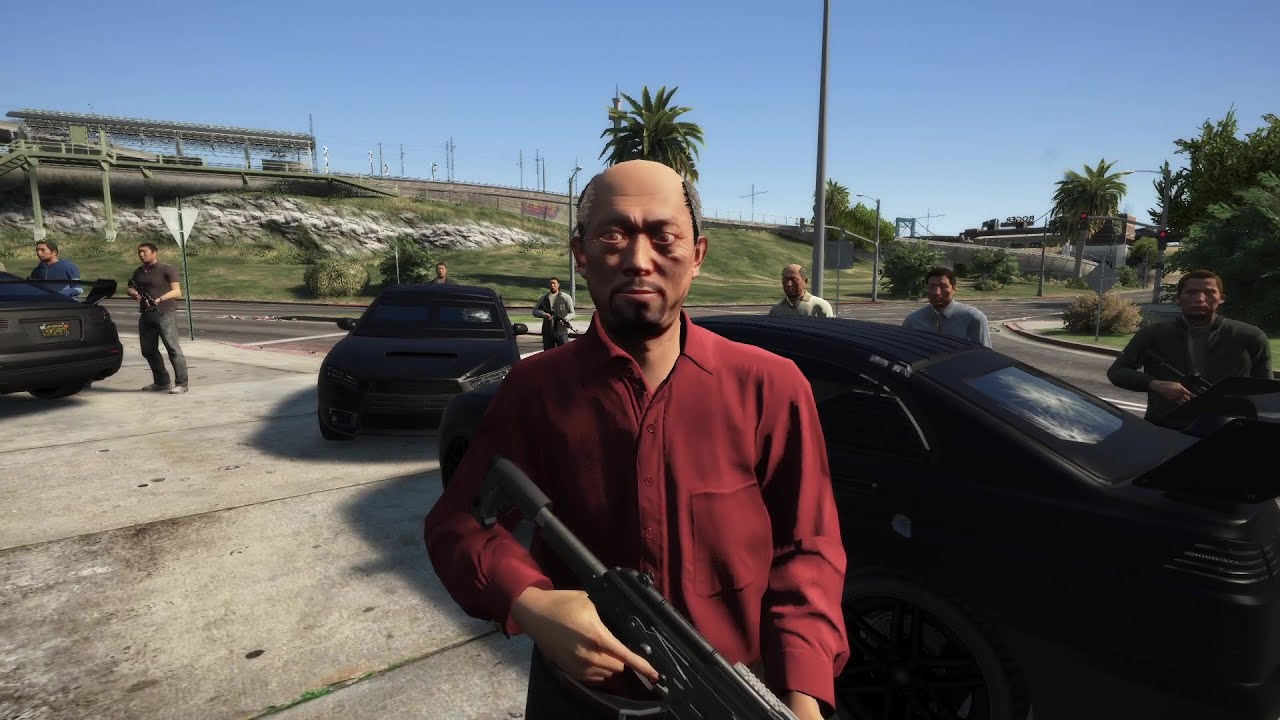 GTA 5 NPC Wars 79 - Ballas vs Kkangpae (깡패) #npcwars