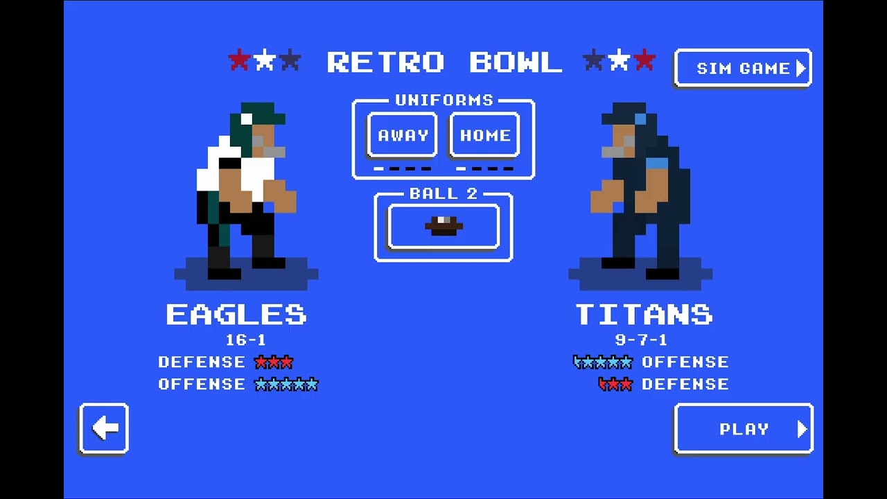 More RETRO BOWL until 50 subs