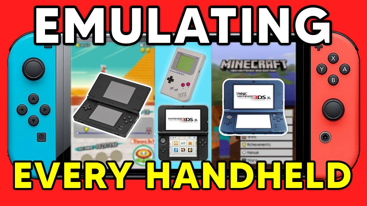 I Emulated EVERY Nintendo PORTABLE Console on my Nintendo Switch!