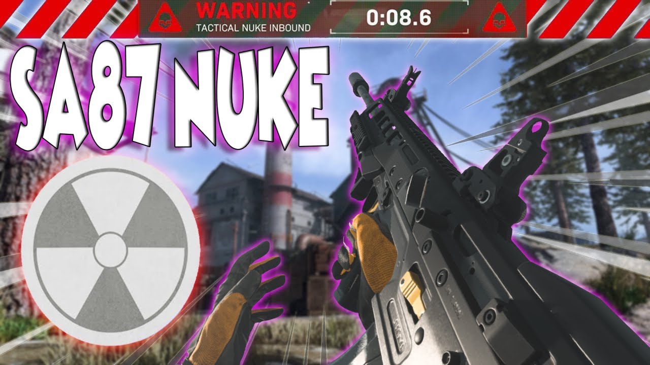 Best SA87 Class Setup + SA87 Tactical Nuke ( Modern Warfare )
