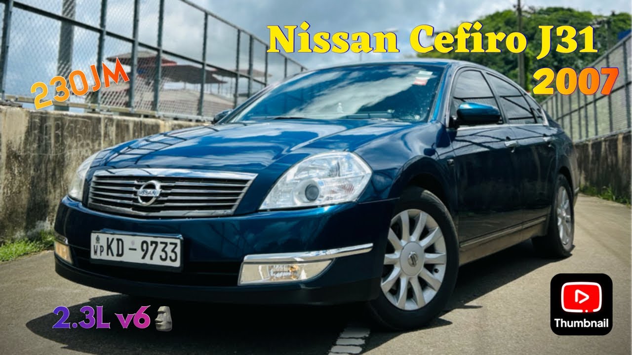Nissan Cefiro J31 2007 New Facelift interior and exterior#automobile #nissan #cefiro #v6 #carforsale