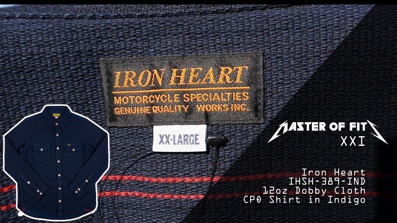 Iron Heart IHSH 389 IND 12 oz Dobby Cloth CPO