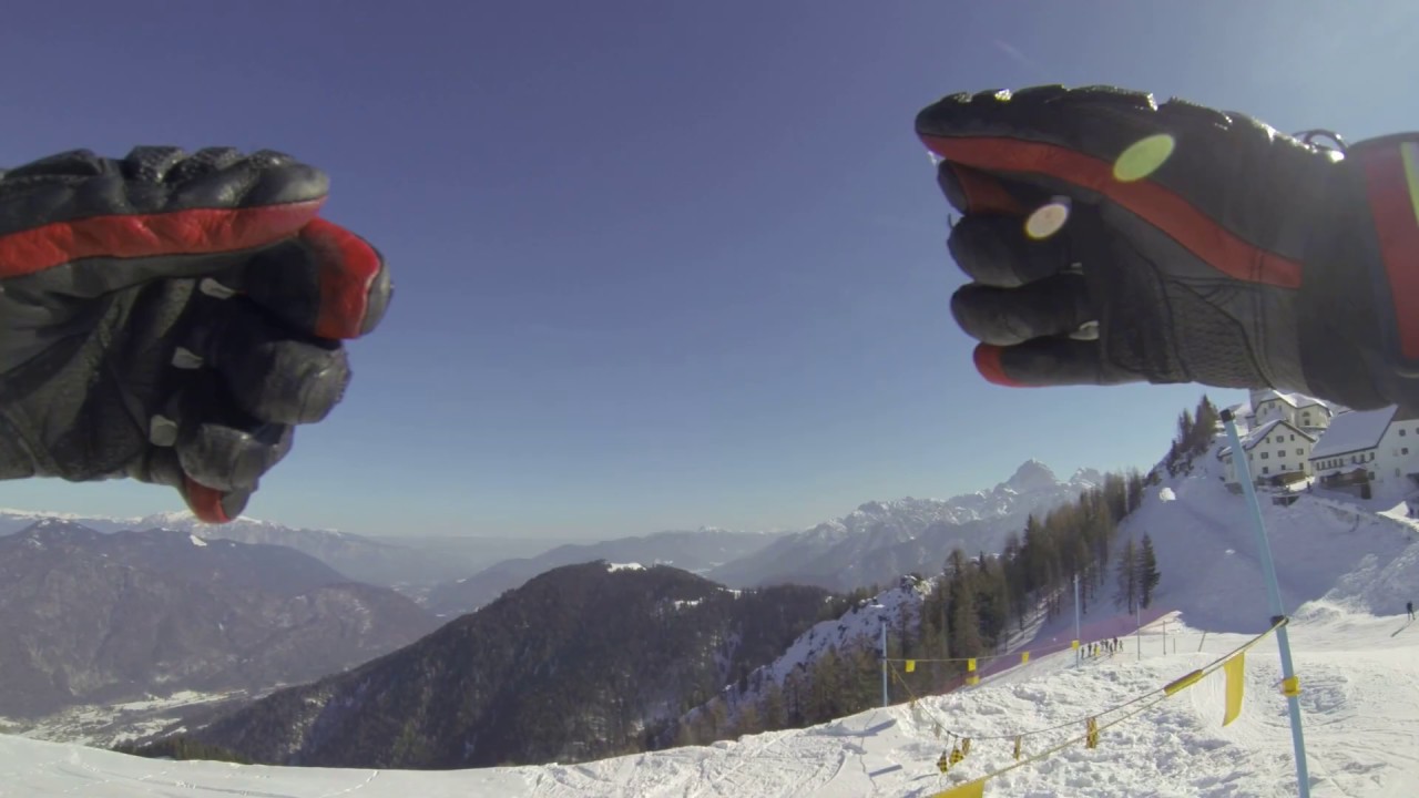 FEBRUARY 2019, MONTE LUSSAR TARVISIOI! WORLD CUP&FIS SUPER G SKI SLOPE 