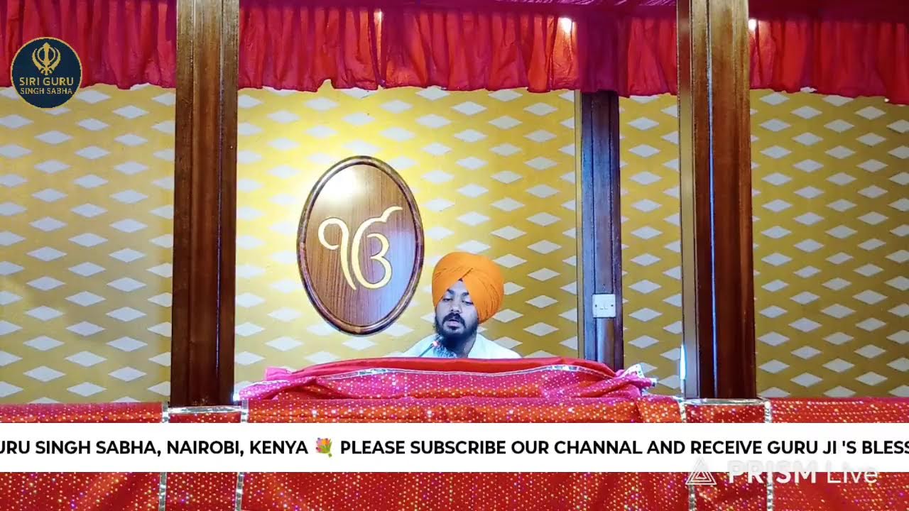 Live streaming of Gurudwara Siri Guru Singh Sabha Nairobi, Kenya