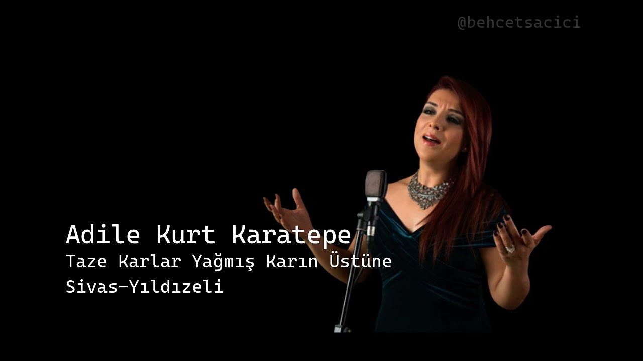 adile kurt karatepe taze karlar yağmış karın üstüne sivas yıldızeli