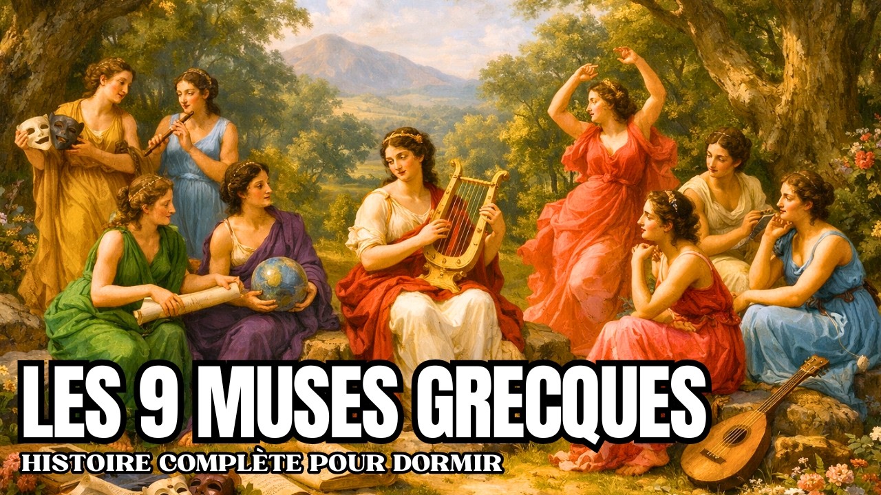 Les Muses Grecques : Déesses de l’Inspiration et de l’Art Divin — Mythologie Grecque pour Dormir