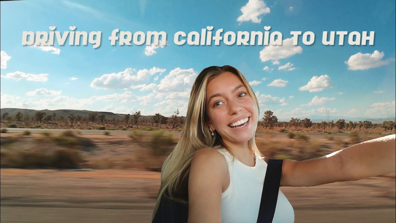 We left California!! roadtrip + mini life update + glow up!!