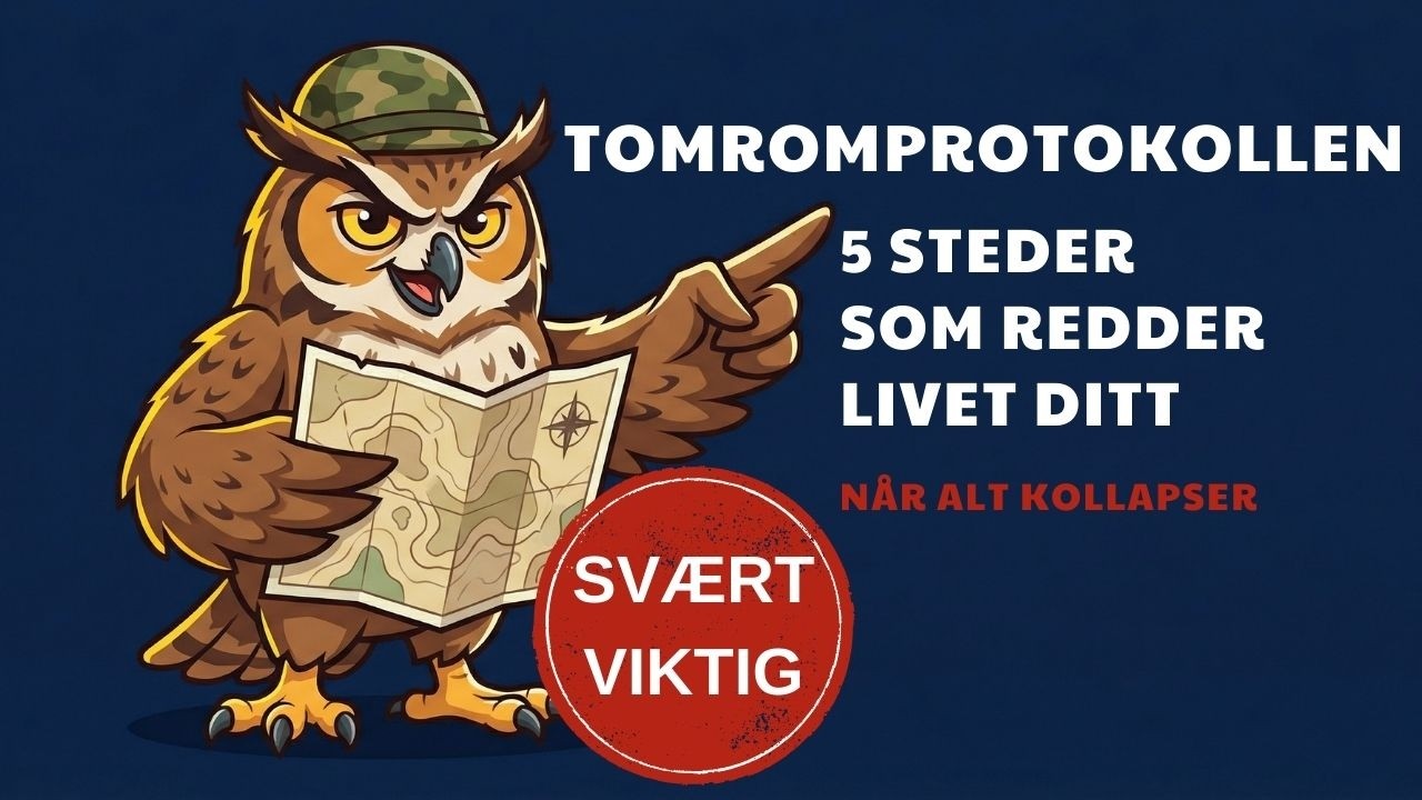 5 Steder I Oslo Som Redder Livet Ditt Når Alt Kollapser