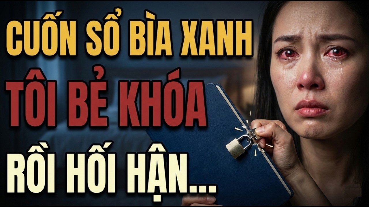 Tôi mở trộm cuốn sổ của con… và không dám nhìn con nữa