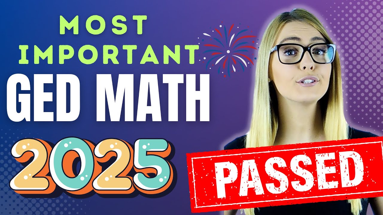 GED Math 2025 - Pass the GED Math Test with EASE