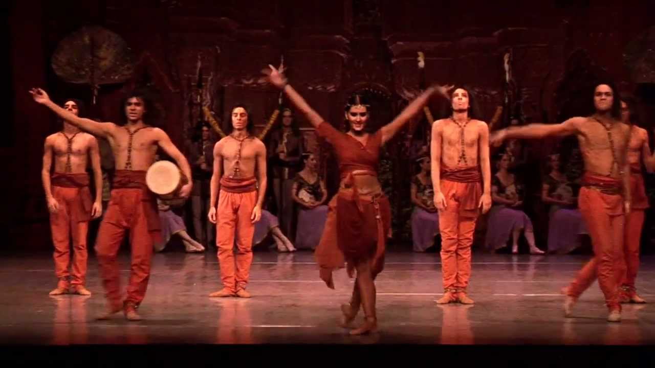 Aleksandra Bibić - La Bayadere (Act II, Fire dance) National Theatre Belgrade