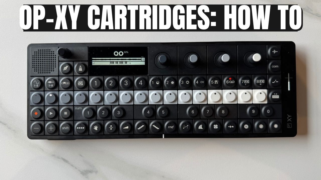 OPXY Cartridges: Beginner's Guide to Project Installation and File Transfer