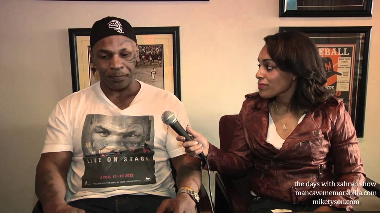 Mike Tyson on life, death, sex, marriage & his one man show- at Man Cave Memorabilia