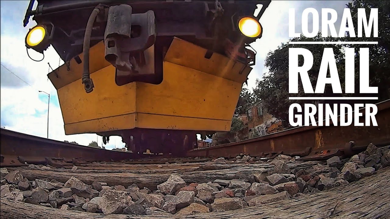 🔥KCSM Morelia Conocimos el LORAM RAIL GRINDER (Esmerilador de rieles) Under train view