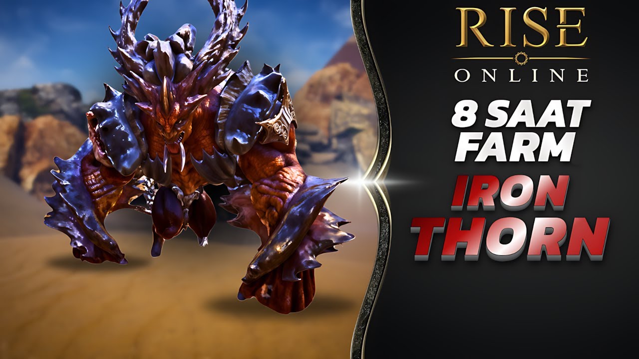 HADDAR  HAGARD 8 SAAT IRON THORN FARMI | RİSE ONLİNE FARM GÜNLÜKLERİ