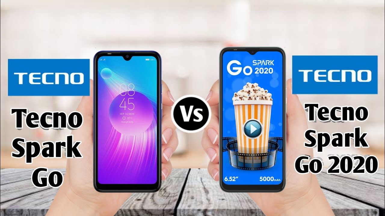 Tecno Spark Go VsTecno Spark Go 2020