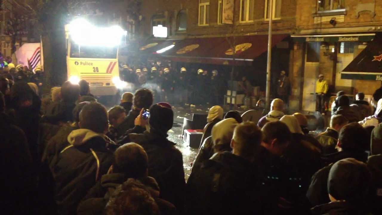 Incidents Anderlecht-Standard 03/02/2013