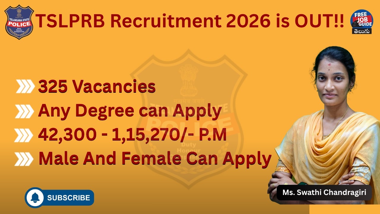 🚨 TSLPRB Recruitment 2026 is OUT! 🚨