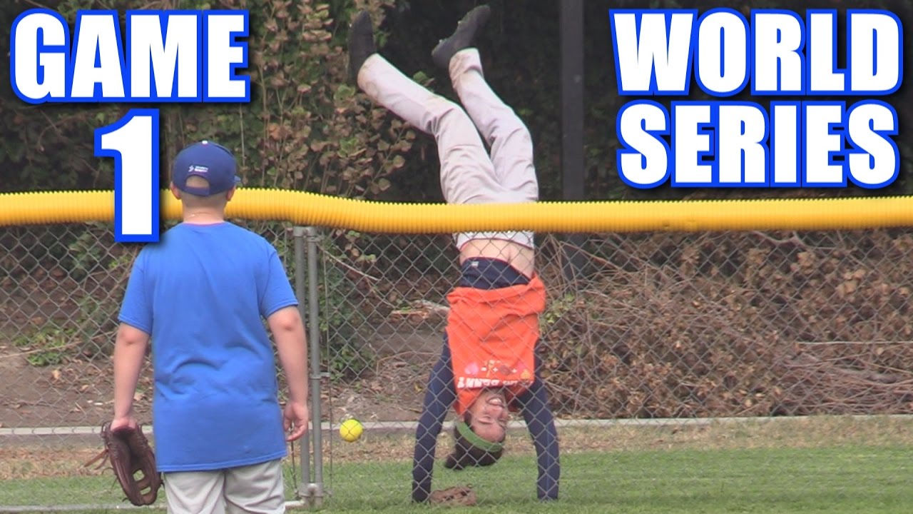 WORLD SERIES GAME 1! | On-Season Softball Series
