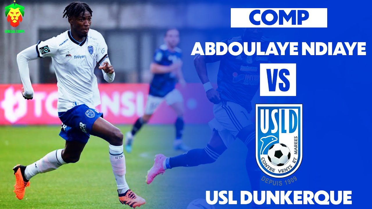 Abdoulaye Ndiaye vs Dunkerque | ESTAC Troyes DEBUTS