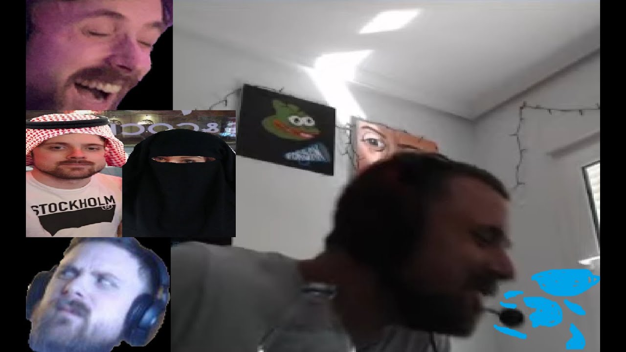 Forsen assuming the terrorist is muslim and can't stop laughing forsenHead 💦