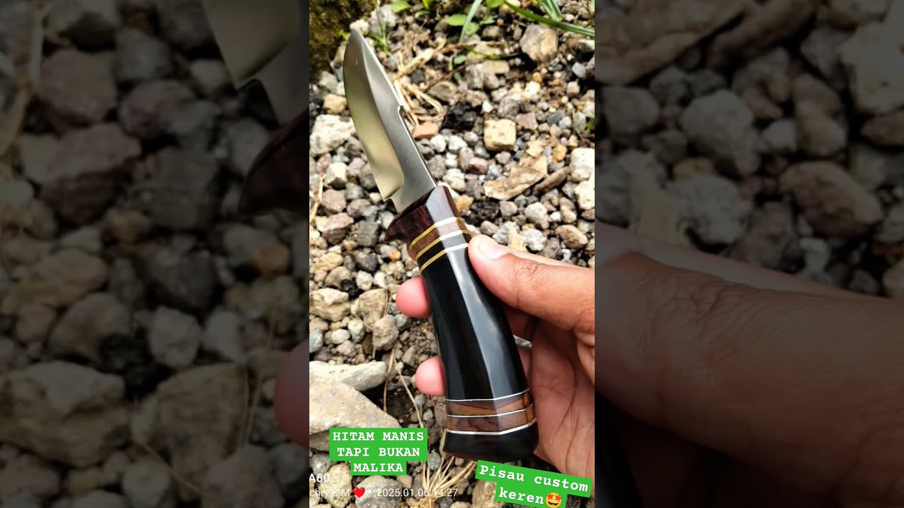 Pisau custom dengan bahan premium dengan harga cuman 300 ribu saja