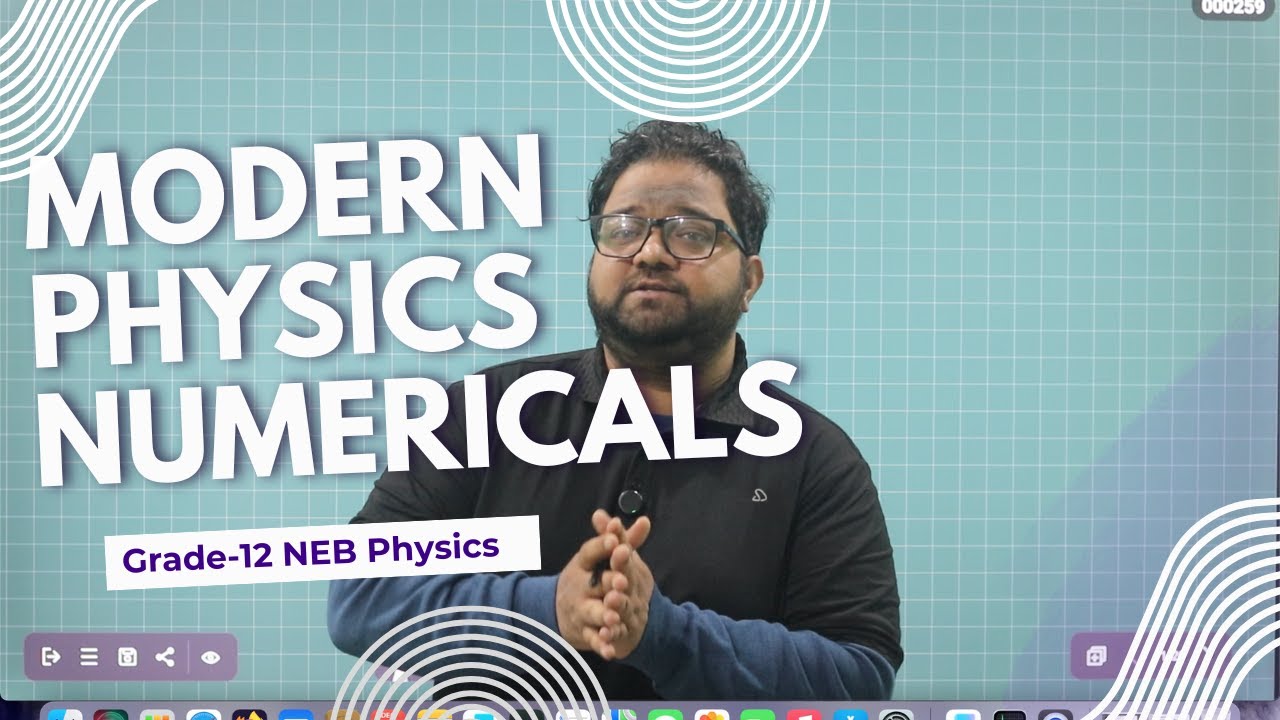 Electrons| Numerical| Modern Physics | NEB Grade 12
