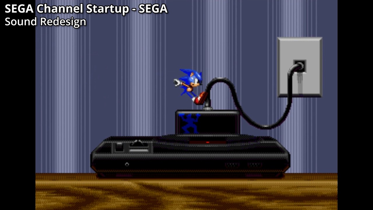 SEGA Channel Startup Sound Redesign
