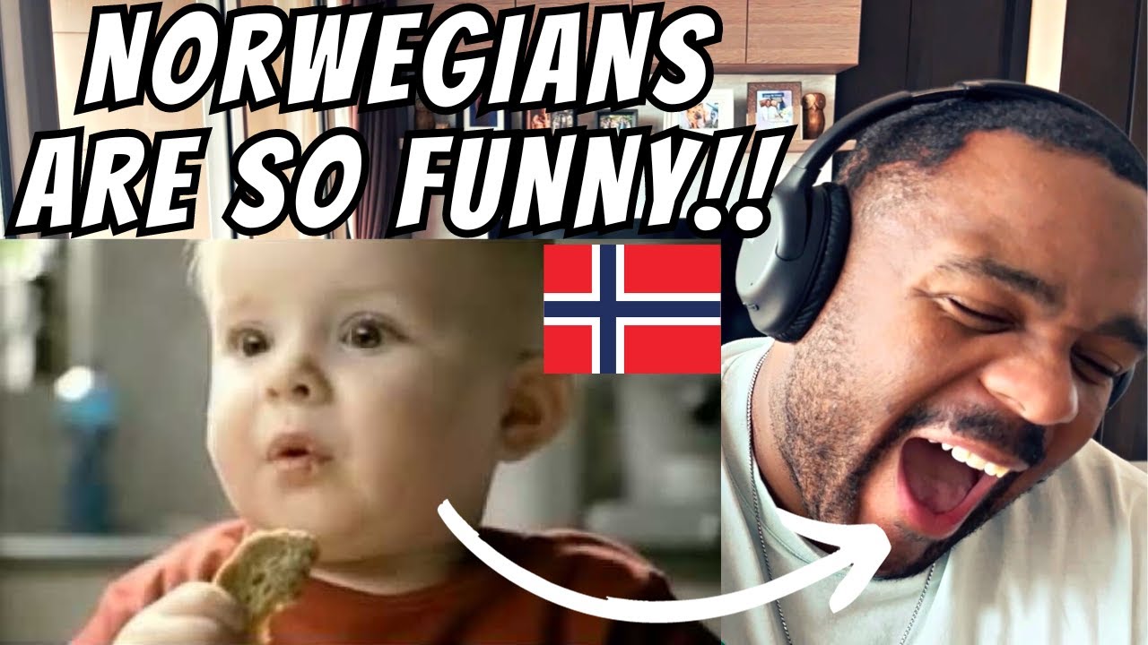 Brit Reacts to The Funniest Norwegian Commercials 🇳🇴