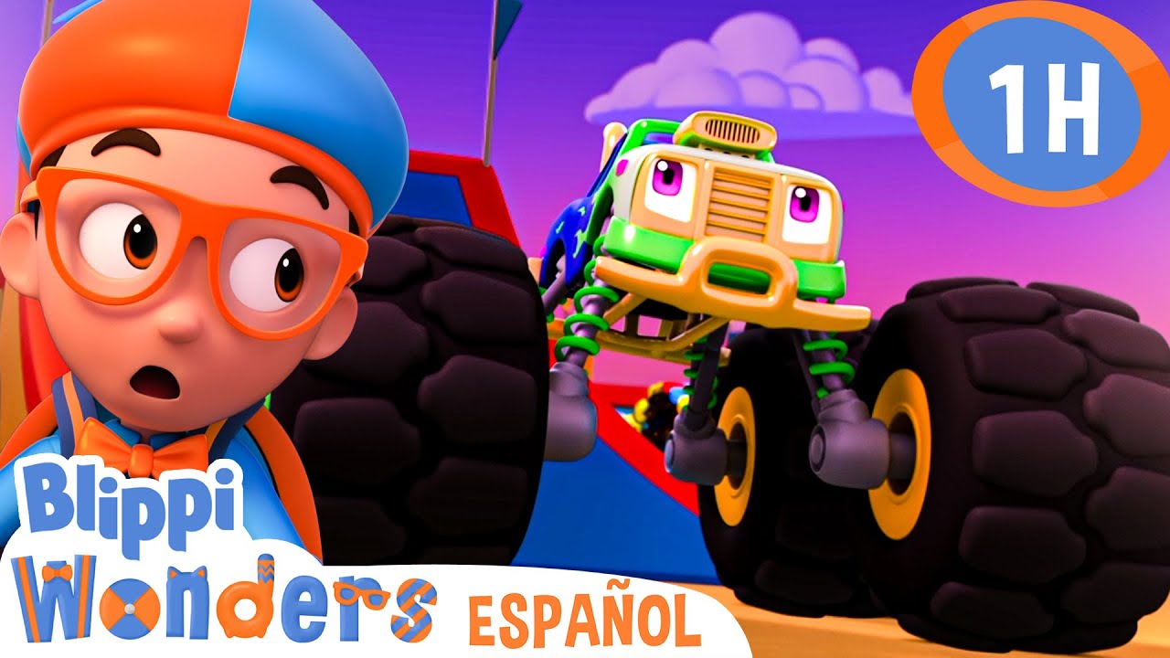 Camión Monstruo Gigante | Blippi Wonders | Caricaturas para niños | Videos educativos para niños