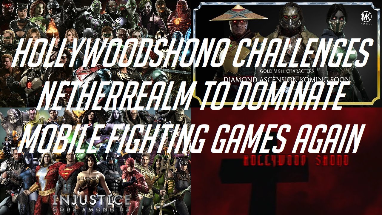 HollywoodShono's Challenge to Netherrealm to Make Injustice 1, Injustice 2, and MKMobile Better