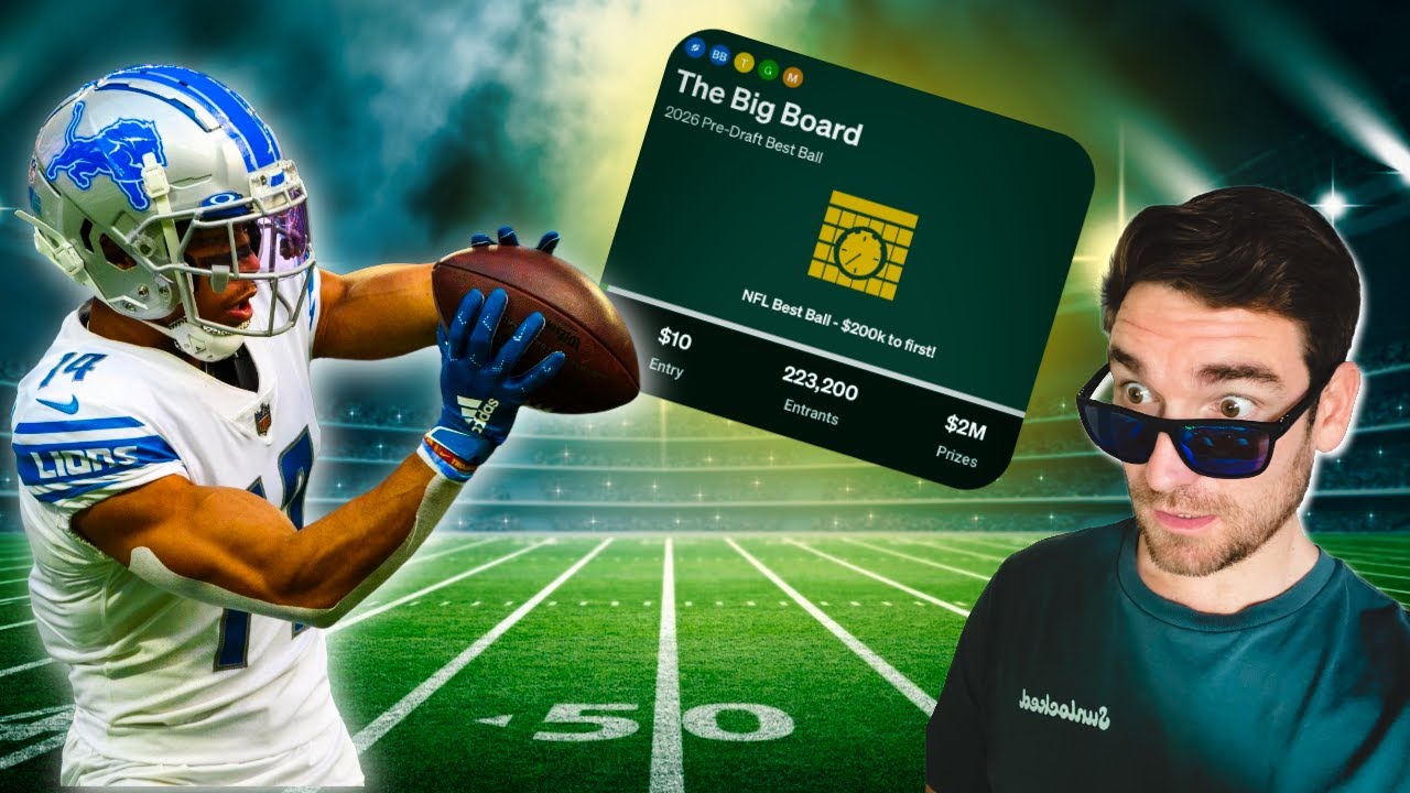 NFL Big Board Drafts Feat: Jeary Football