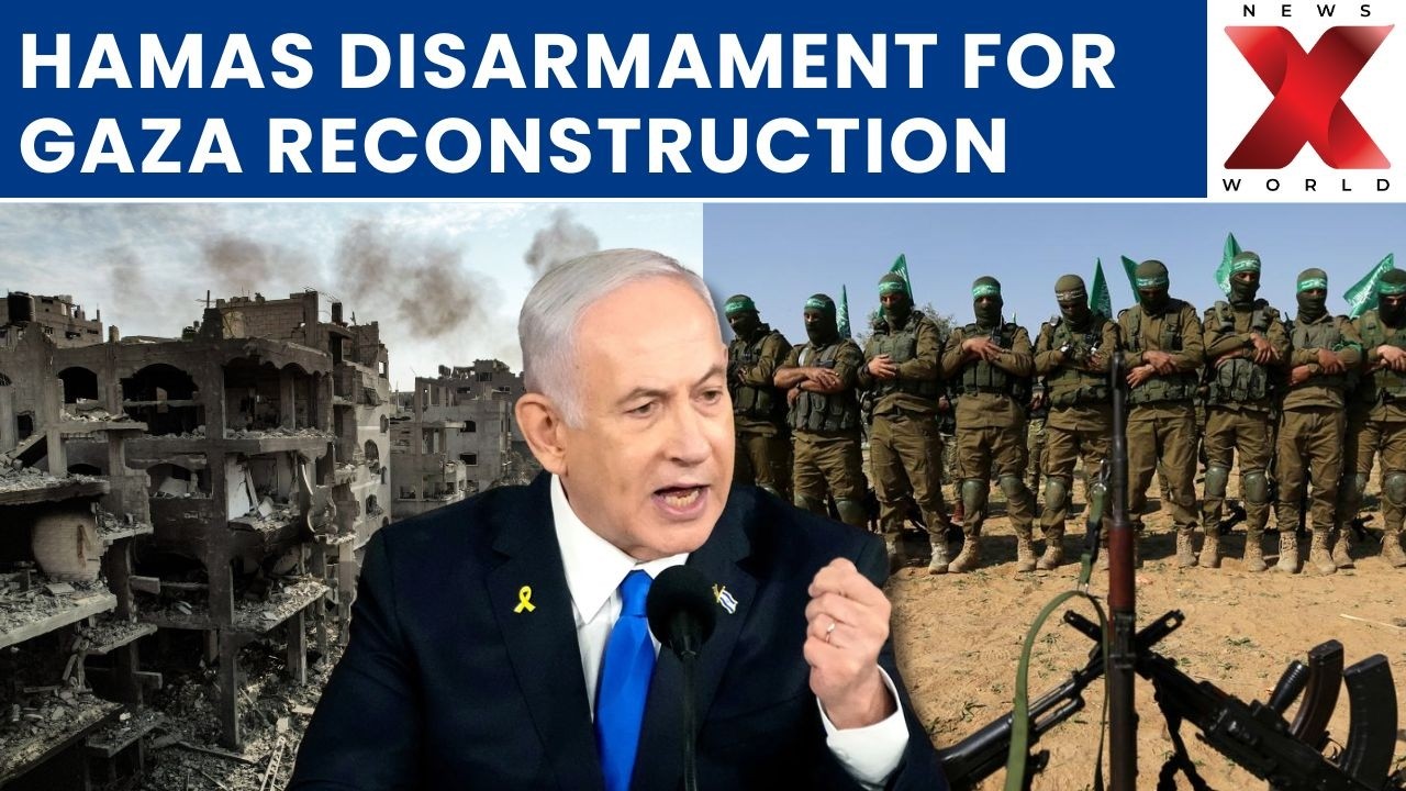 Netanyahu Says No Gaza Reconstruction Until Hamas Is Fully Disarmed | NewsX World