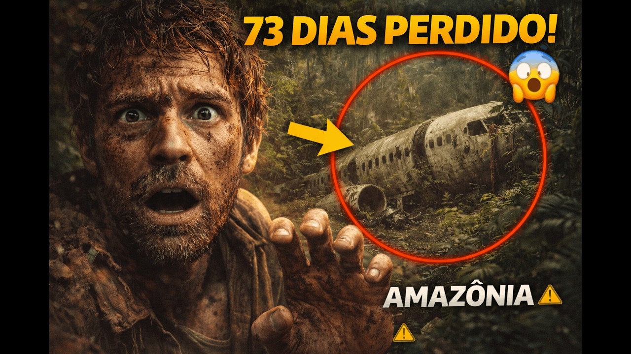 Meu Avião Caiu na Floresta Amazônica - 73 Dias Sozinho na Selva Mais Mortal
