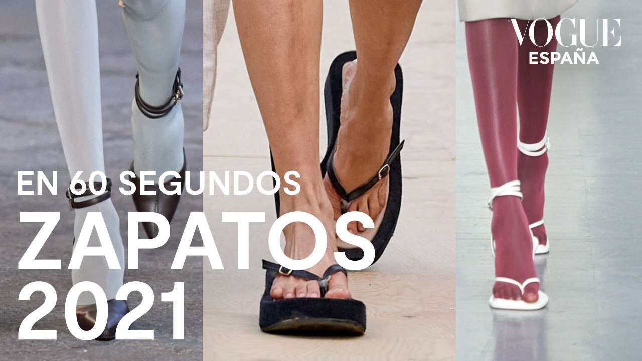 Los zapatos de primavera-verano 2021 en 60 segundos | VOGUE Espa&ntilde;a