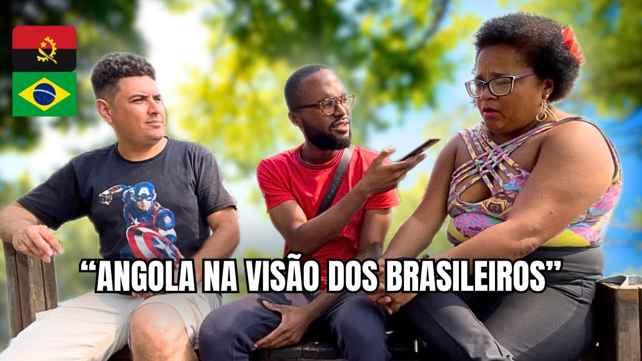 PELA PRIMEIRA VEZ!! O QUE BRASILEIROS REALMENTE ACHAM SOBRE ANGOLA ?🇦🇴 @CanalTiagoBorba