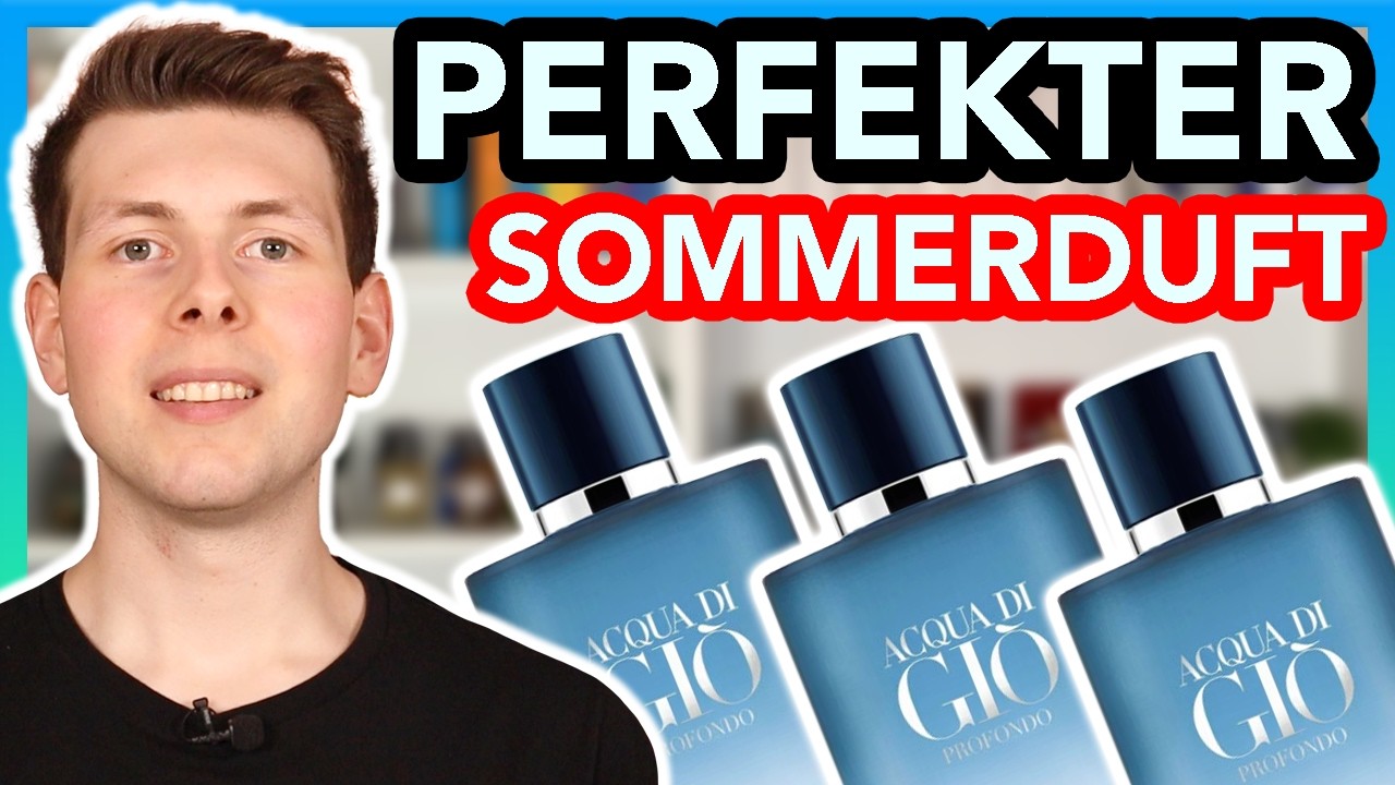 Acqua di Gio »Profondo EdT« ist der perfekte Sommer Duft 🤩☀️