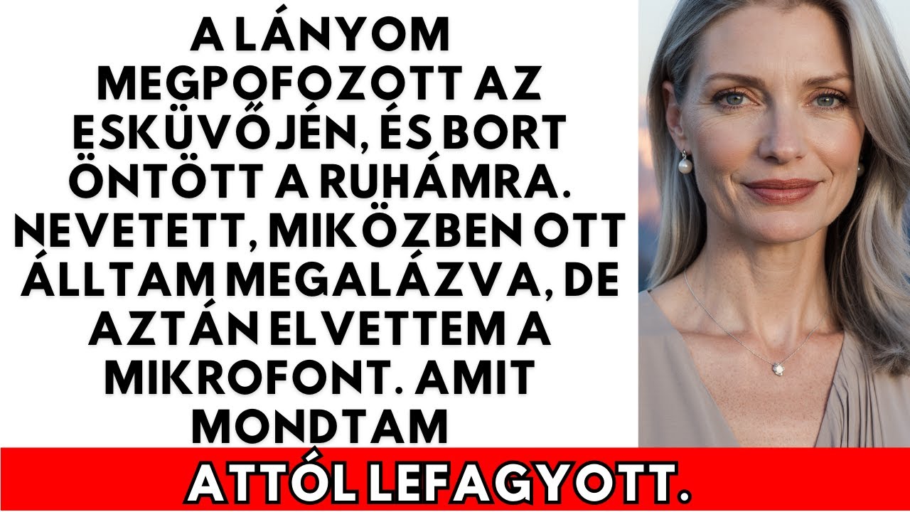 A lányom azt mondta, nincs helyem az esküvőjén — ezért lemondtam az egész esküvőt.