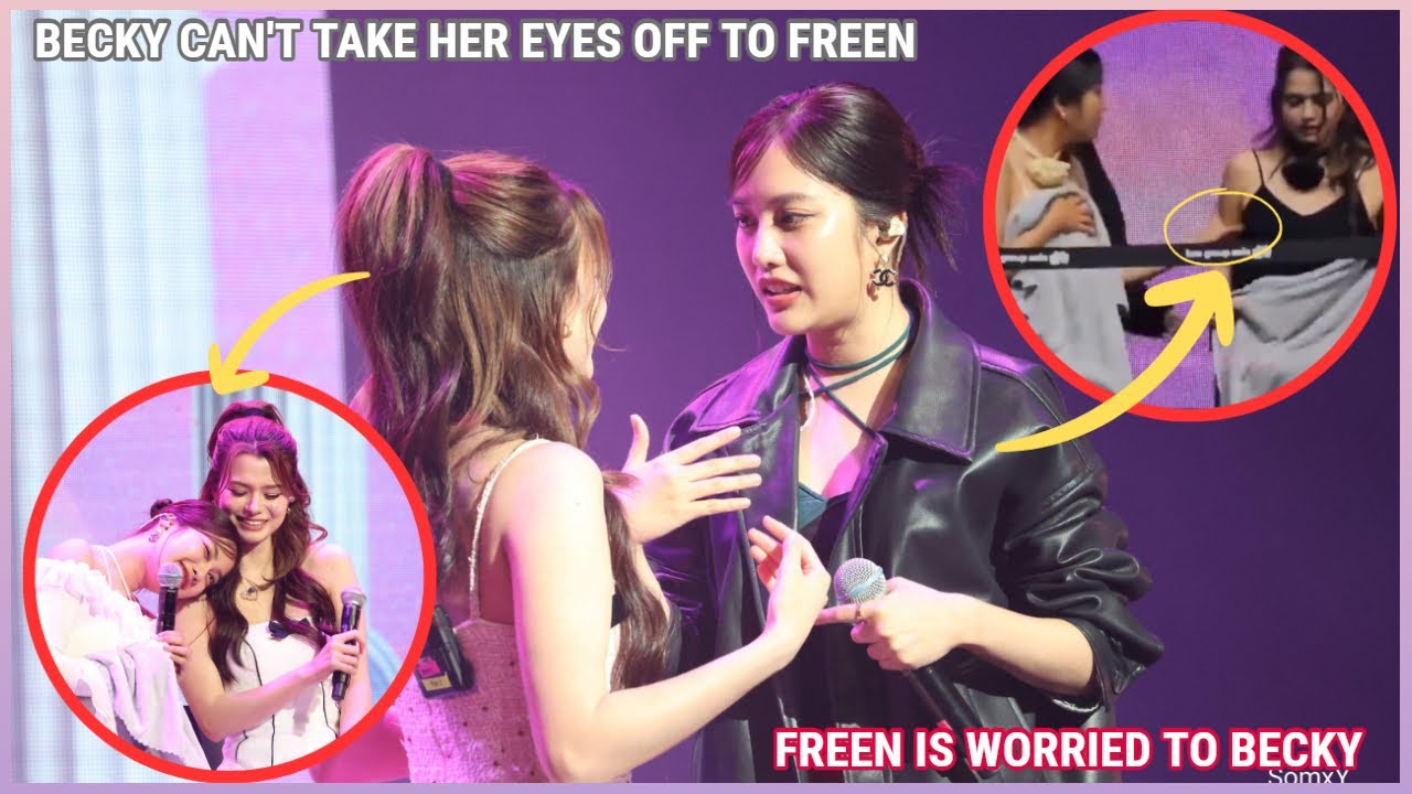 [FreenBecky] FREEN IS WORRIED TO BECKY During their Fan meet in Singapore