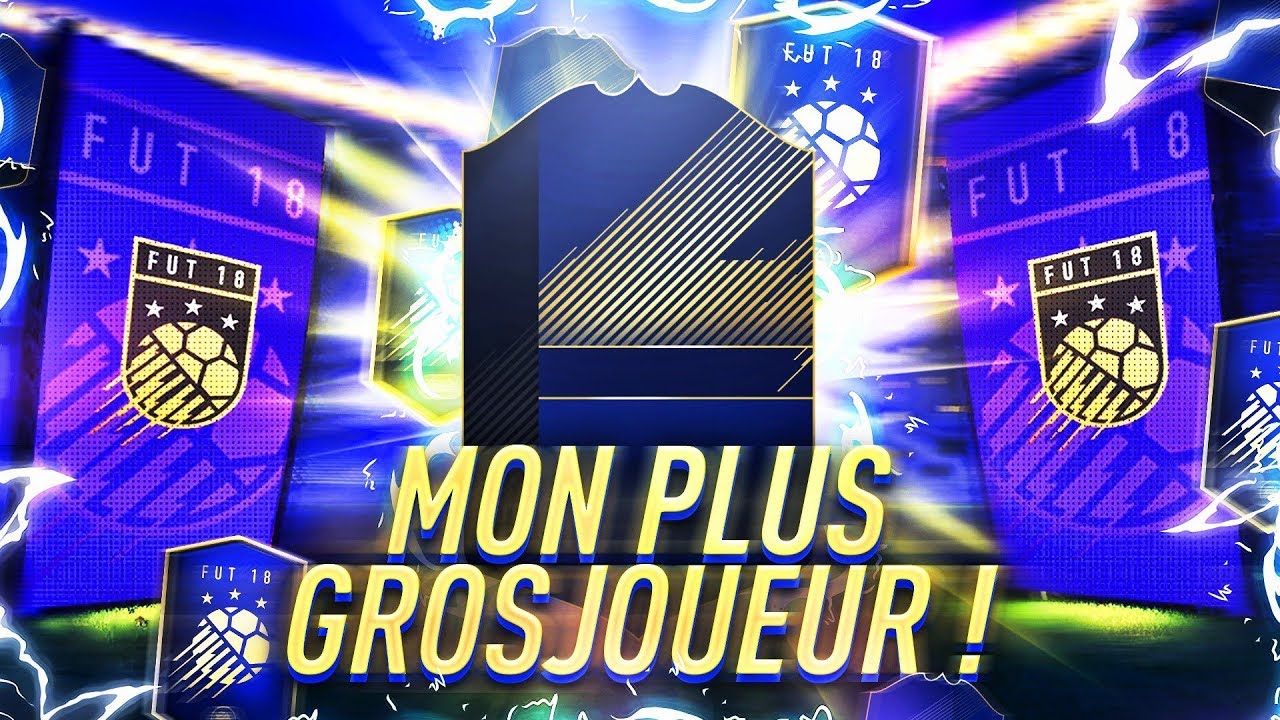 FUT 18 | JE PACK MA PLUS GROSSE CARTE !! REACTION ENORME 😂🔥
