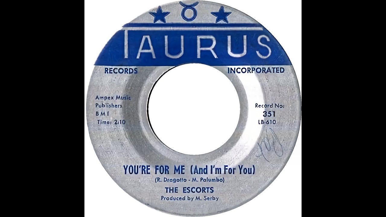 ESCORTS  YOU'RE FOR ME (AND I'M FOR YOU)