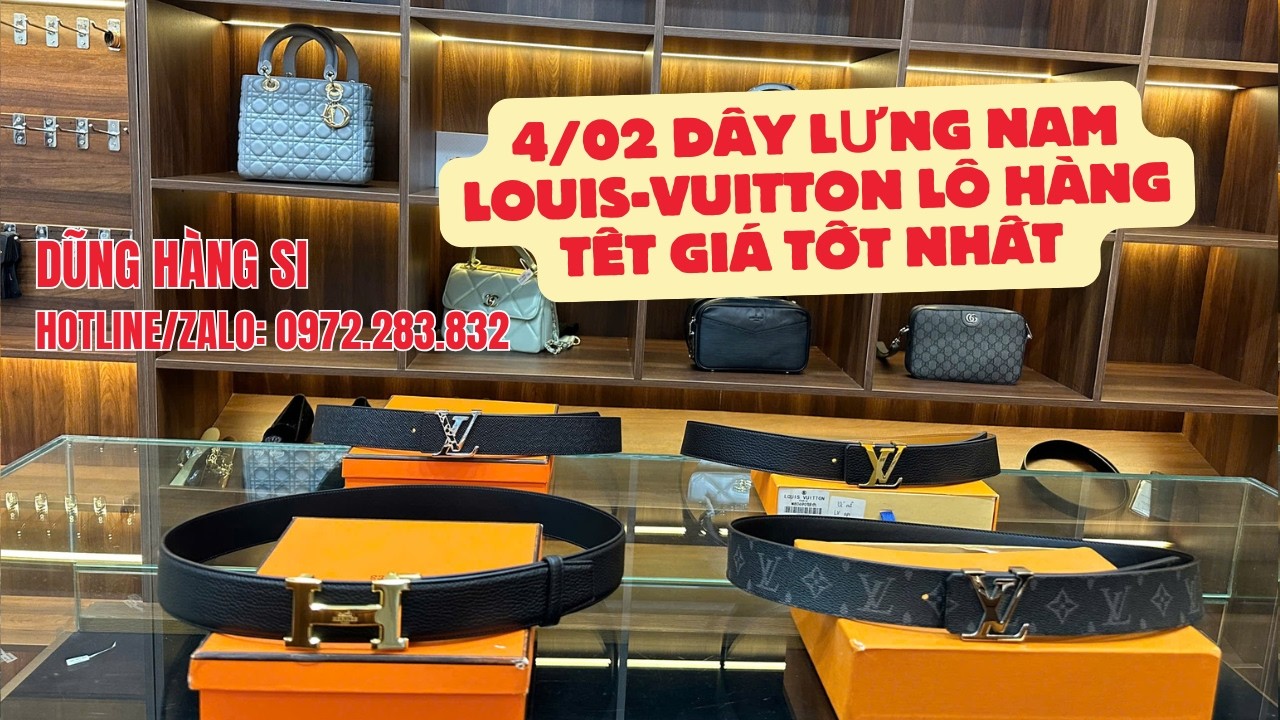 4/02- Dây Lưng Nam Lẻ Size Bản Cao Cấp Tuyển Chọn . Thương Hiệu Nổi Tiếng.