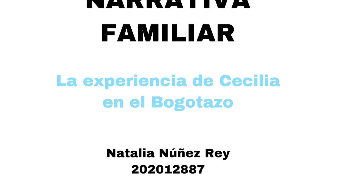 Narrativa Familiar - CBCC1177