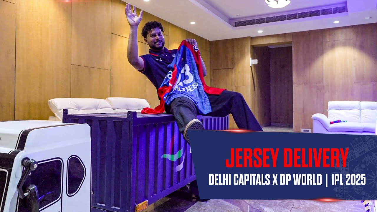 Jersey Delivery | DP World x Delhi Capitals | IPL 2025