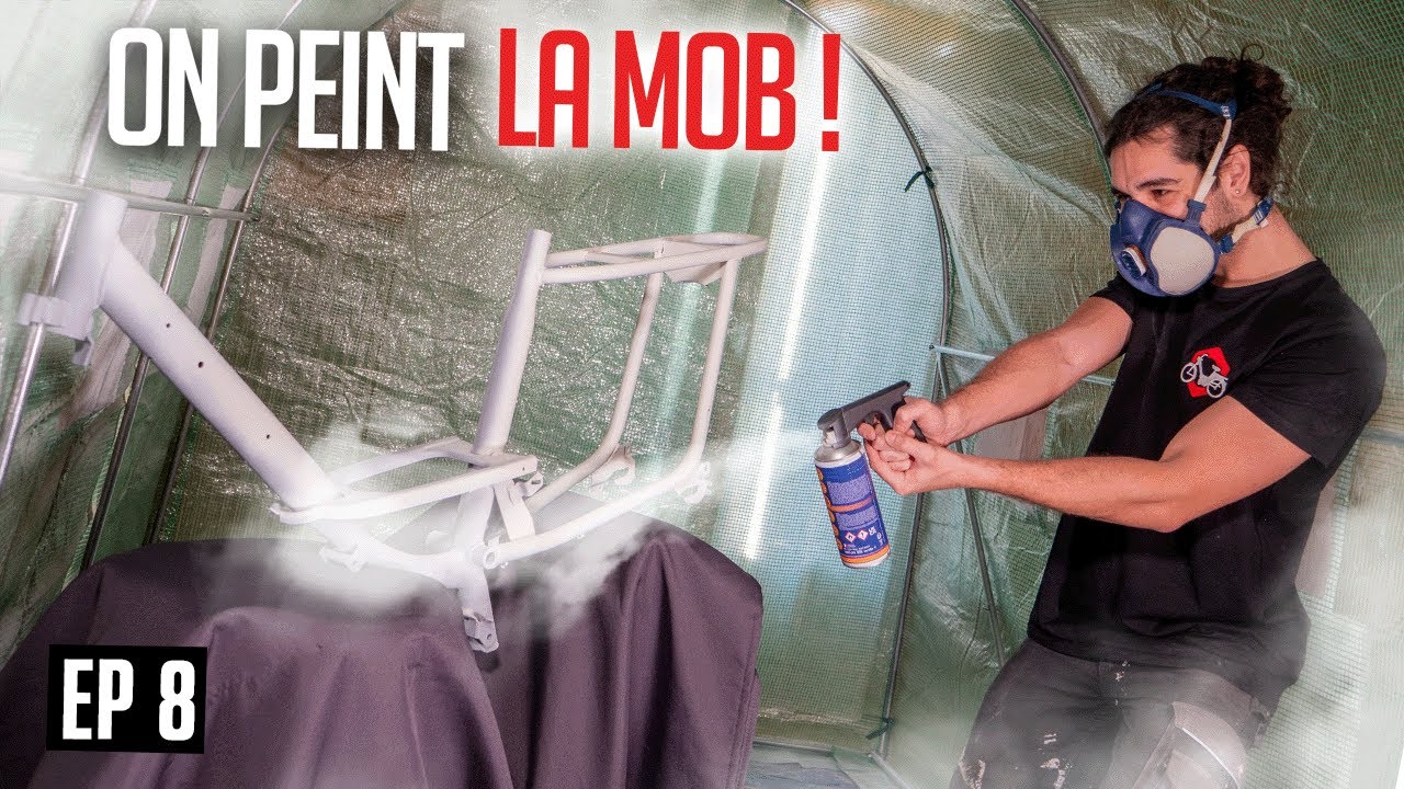 Comment peindre sa MOB ÉLECTRIQUE dans son SALON !