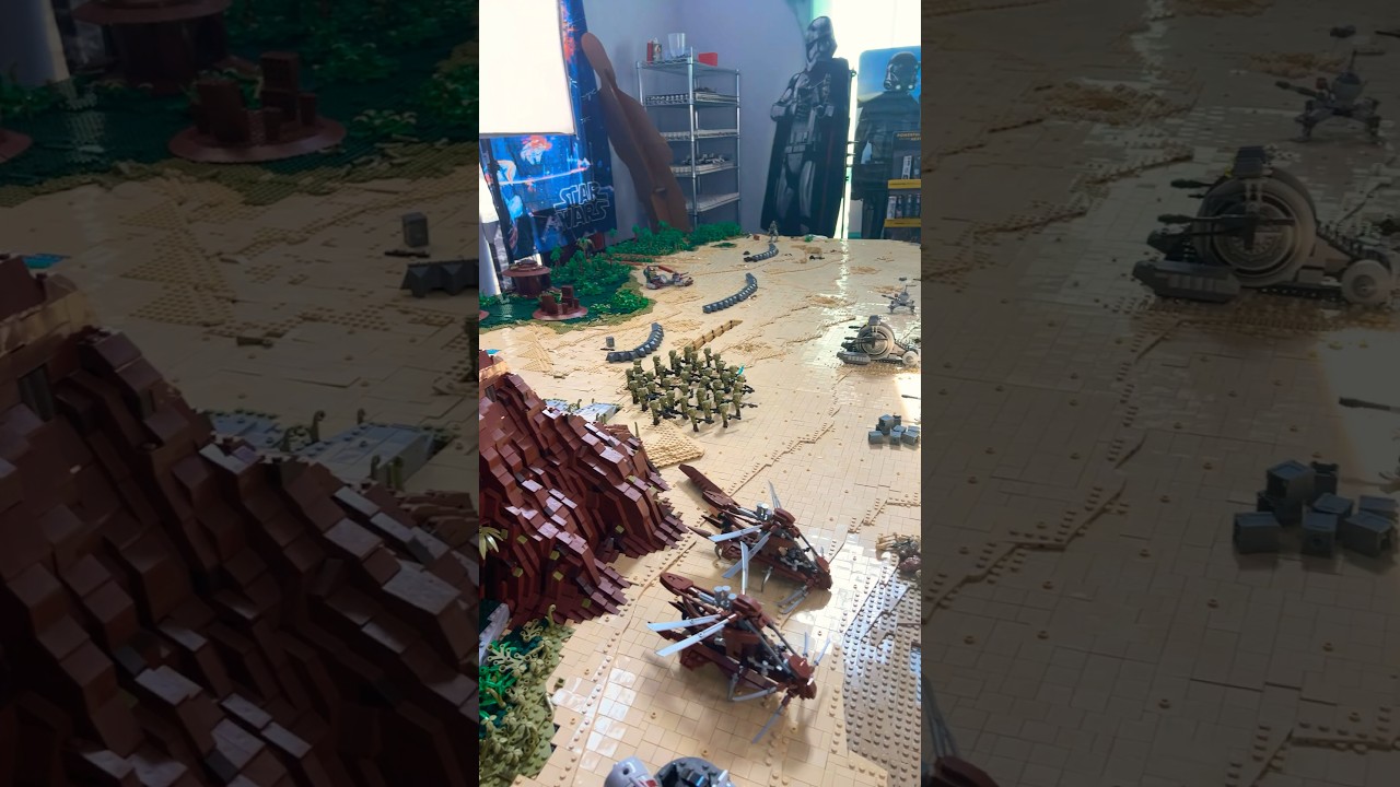 HUGE LEGO Star Wars Kashyyyk Moc!