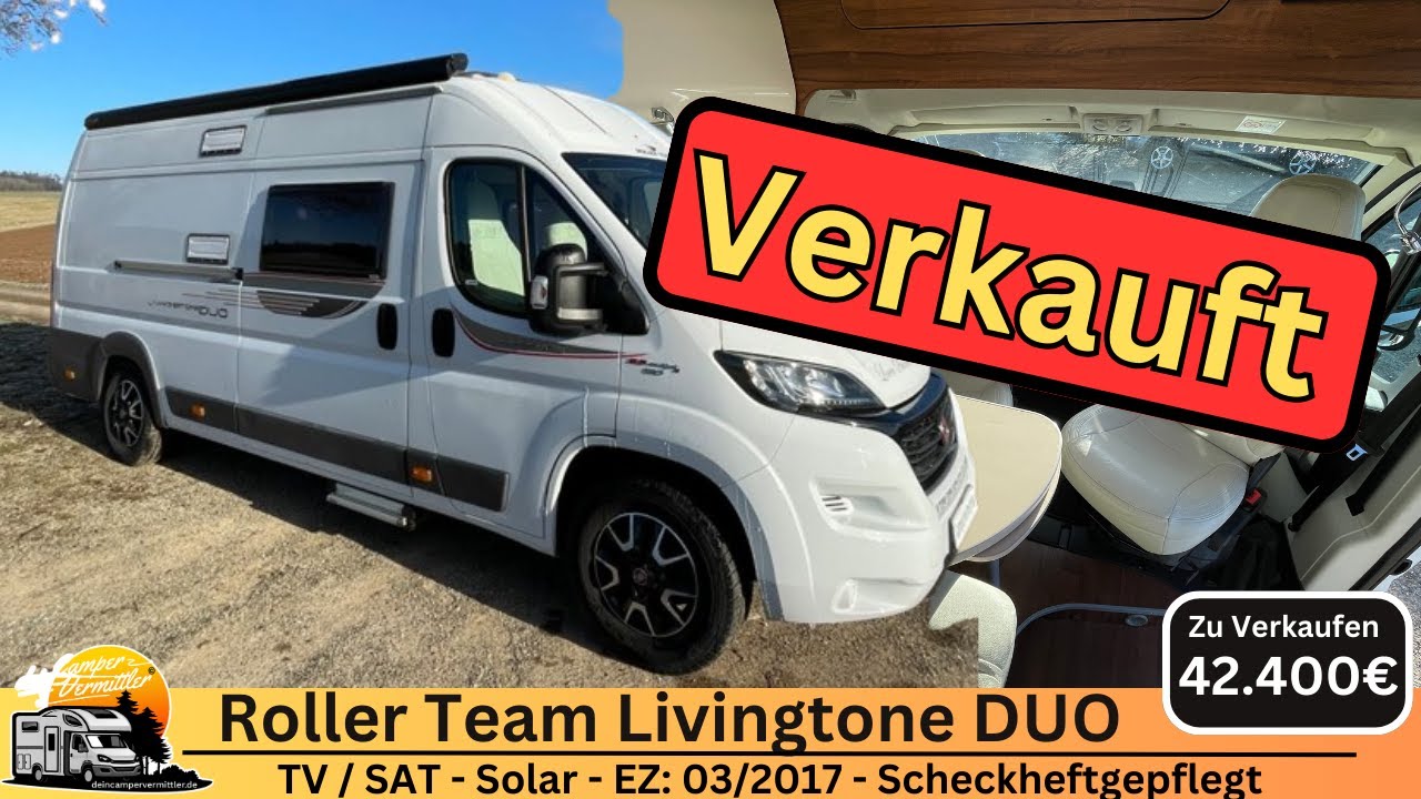 Kastenwagen Wohnmobil Schnäppchen 🎈Roller Team Livingstone DUO Prestige | VanFan