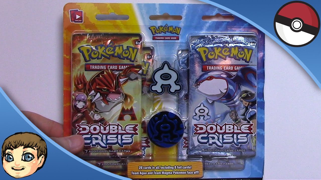 Pokemon Double Crisis 4-Pack Blister Opening!