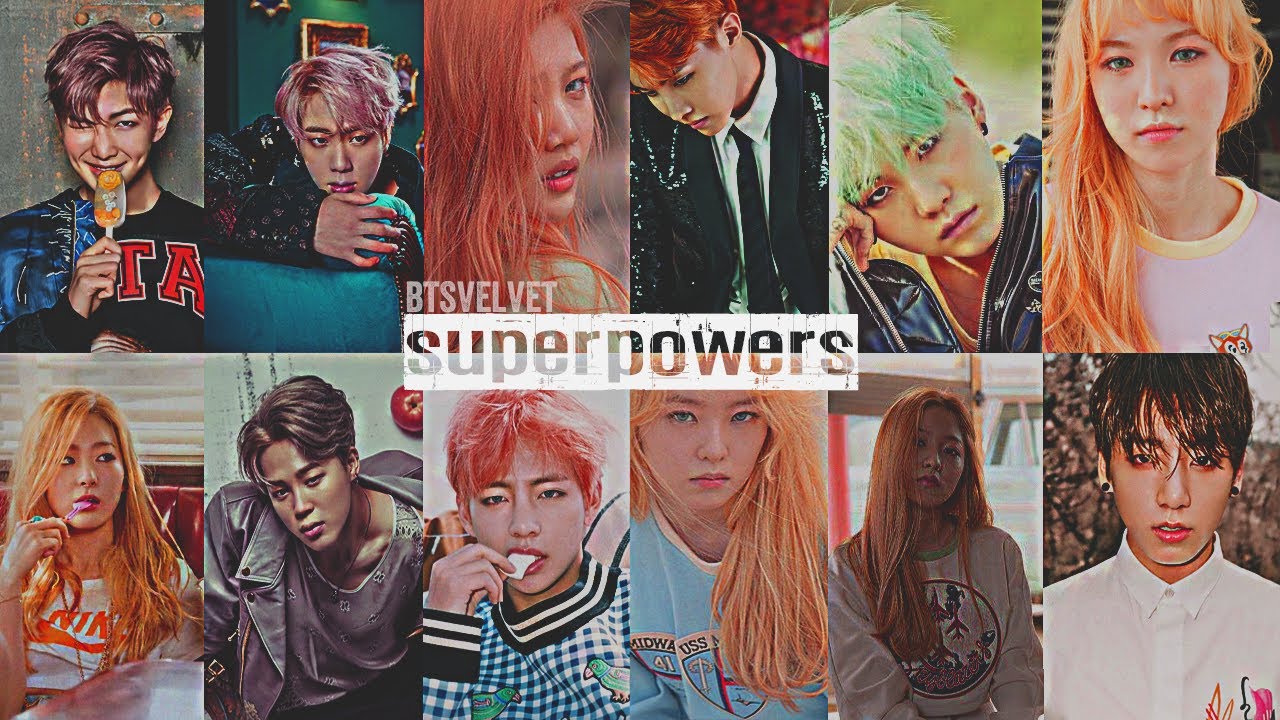 » btsvelvet ✘ dollhouse ; superpowers!au